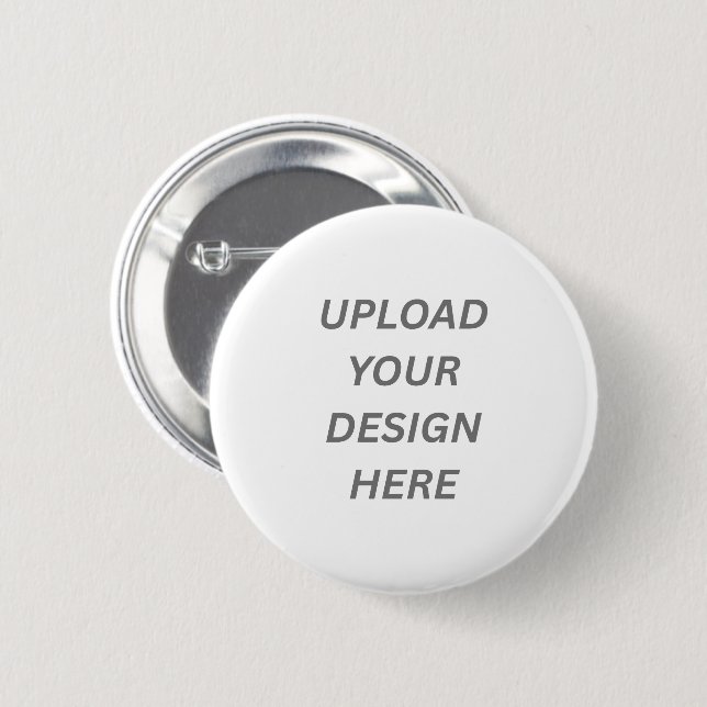 Create Your Own Custom Design 2¼ Inch Round Button (Front & Back)