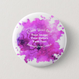 Create Your Own Custom Design 6 Cm Round Badge