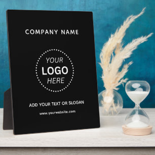 Create Your Own Custom Design Business Logo Text Plaque