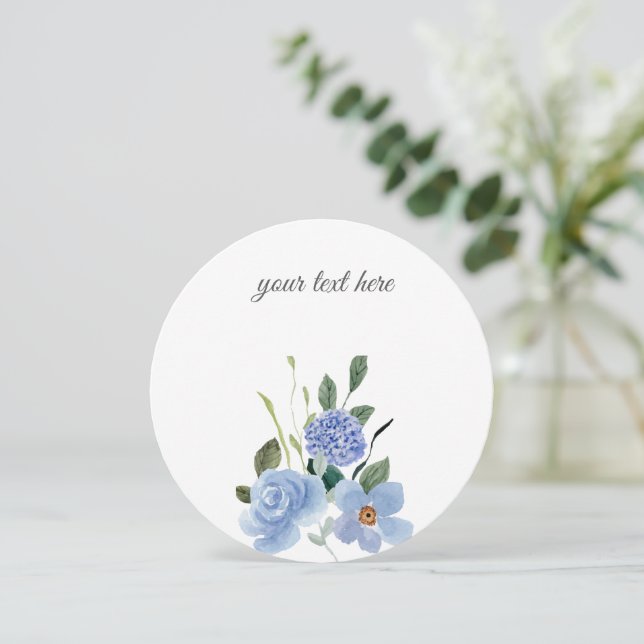  Create Your Own  Custom Design Holiday Card (Standing Front)