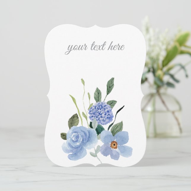  Create Your Own  Custom Design Holiday Card (Standing Front)