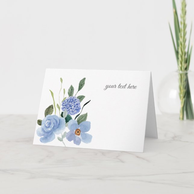  Create Your Own  Custom Design Holiday Card (Front)