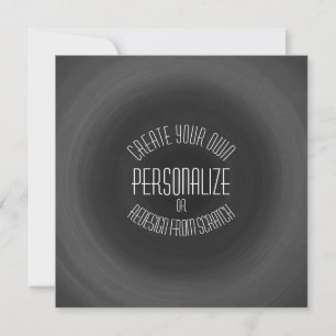 Create Your Own - Custom Design Invitation