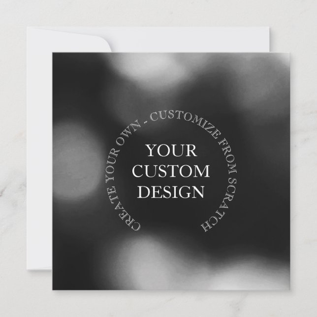Create Your Own Custom Design/Logo Card (Front)