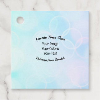 Create Your Own Custom Design/Logo Favour Tags
