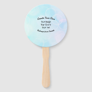 Create Your Own Custom Design/Logo Hand Fan