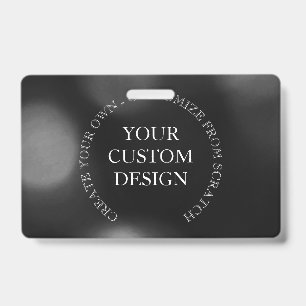 Create Your Own Custom Design/Logo ID Badge