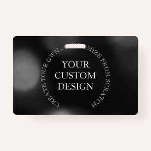 Create Your Own Custom Design/Logo ID Badge