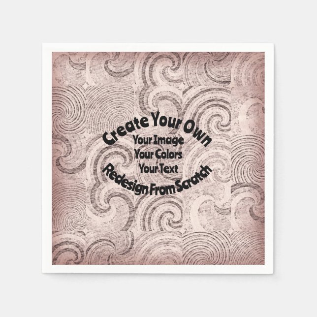 Create Your Own Custom Design Napkin (Front)