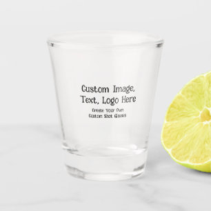 Create Your Own Custom Design Personalised Shot Glass