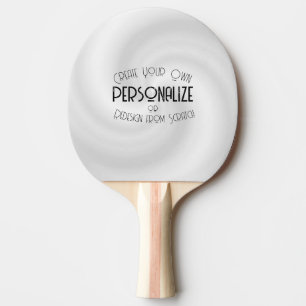 Create Your Own Custom Design Ping Pong Paddle