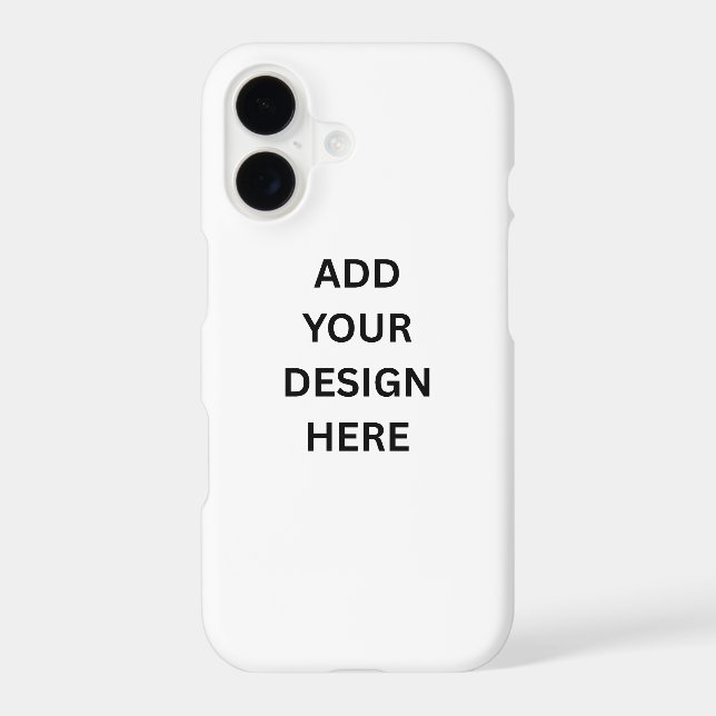 Create Your Own Custom Design Slim iPhone 17 Case (Back)