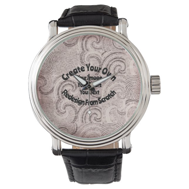 Create Your Own Custom Design Watch (Front)