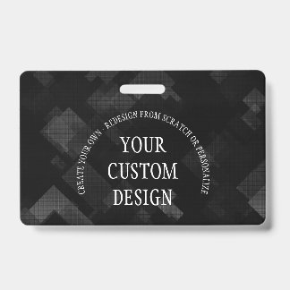 Create Your Own Custom Designed ID Badge