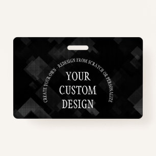 Create Your Own Custom Designed ID Badge
