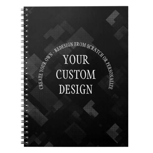 Create Your Own Custom Designed Notebook (Front)
