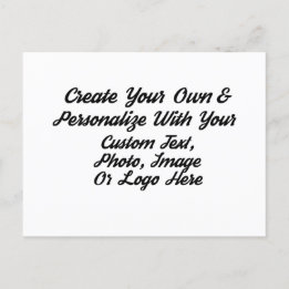 Create Your Own Custom Designed Save The Date Postcard