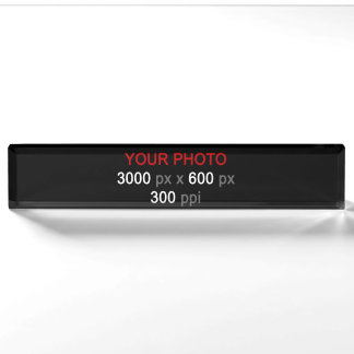 Create Your Own Custom Desk Nameplate