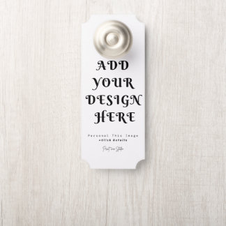 Create Your Own Custom Door Hanger