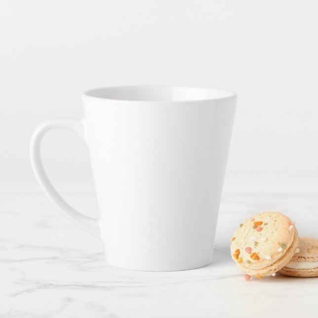  Create Your Own Custom Editable Photo Template Latte Mug (In Situ)