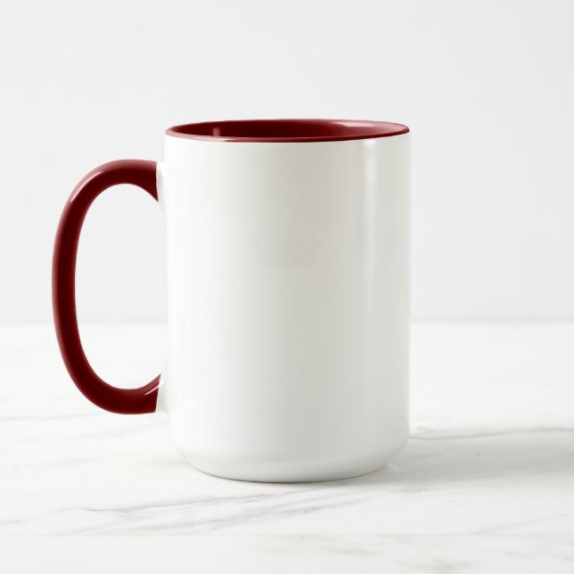  Create Your Own Custom Editable Photo Template Mug (Left)