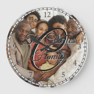 Create your own custom family home clock