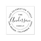 Create Your Own Custom Family Name Return Address