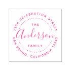 Create Your Own Custom Family Name Return Address