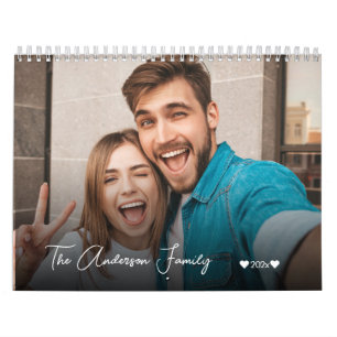 Create Your Own Custom Family Photo  Calendar
