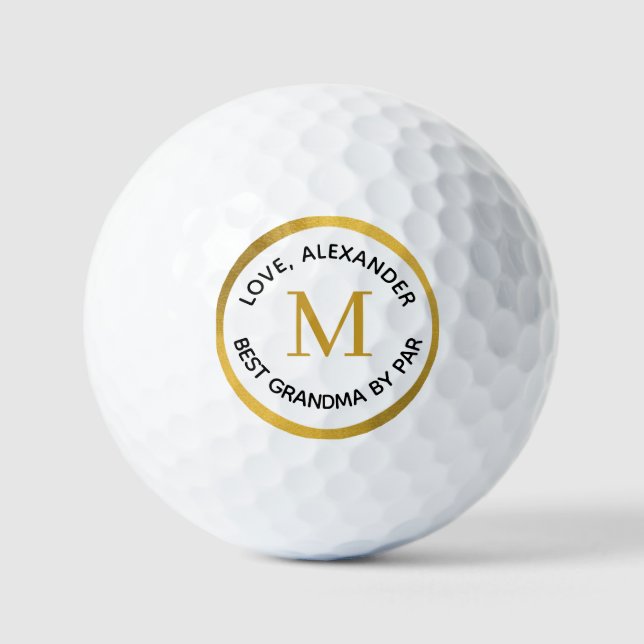 Create Your Own Custom Family Photo  Golf Balls (Front)