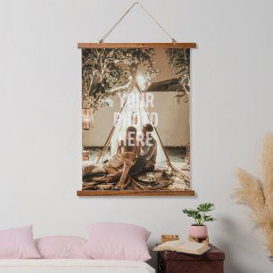 Create Your Own Custom Family Photo Keepsake Hanging Tapestry