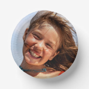 Create Your Own Custom Family Photo Paper Plate