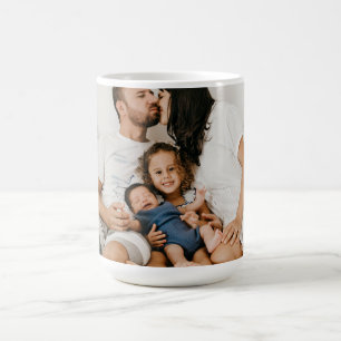 Create Your Own Custom Family Photo Personalised Coffee Mug