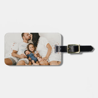 Create Your Own Custom Family Photo Personalised   Luggage Tag
