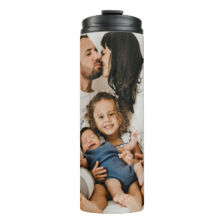 Create Your Own Custom Family Photo Personalised   Thermal Tumbler