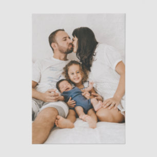 Create Your Own Custom Family Photo Personalised   Tissue Paper