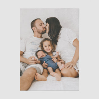 Create Your Own Custom Family Photo Personalised Tissue Paper