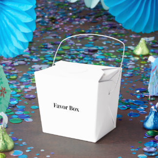 Create Your Own Custom Favour Box