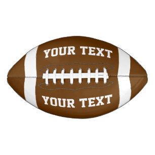 Create Your Own Custom Football