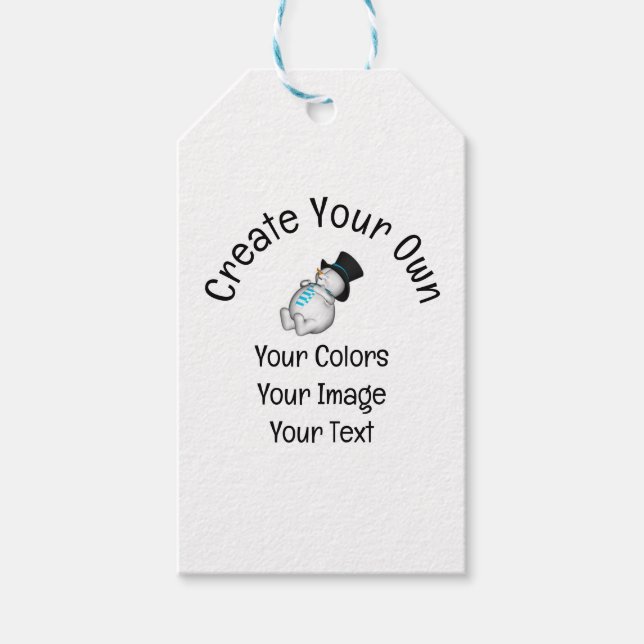 Create Your Own Custom Gift Tags (Front)