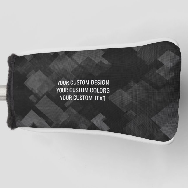 Create Your Own Custom Golf Head Cover (Front)