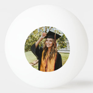 Create Your Own Custom Graduate 2 Sided Photo Ping Pong Ball