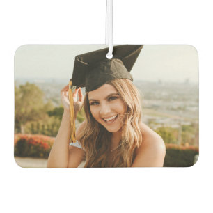 Create Your Own Custom Graduate Photo Car Air Freshener