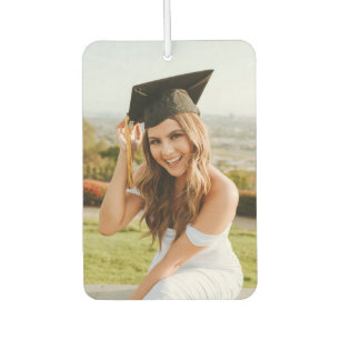 Create Your Own Custom Graduate Photo Car Air Freshener