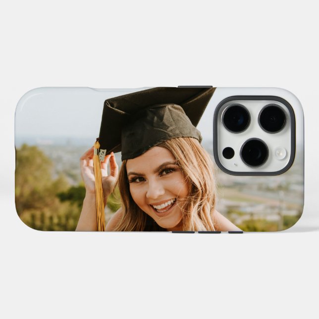 Create Your Own Custom Graduate Photo Case-Mate iPhone Case (Back (Horizontal))
