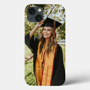 Create Your Own Custom Graduate Photo iPhone 13 Case
