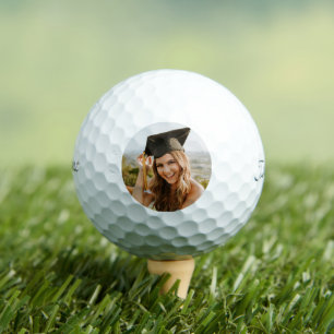 Create Your Own Custom Graduate Photo Golf Balls