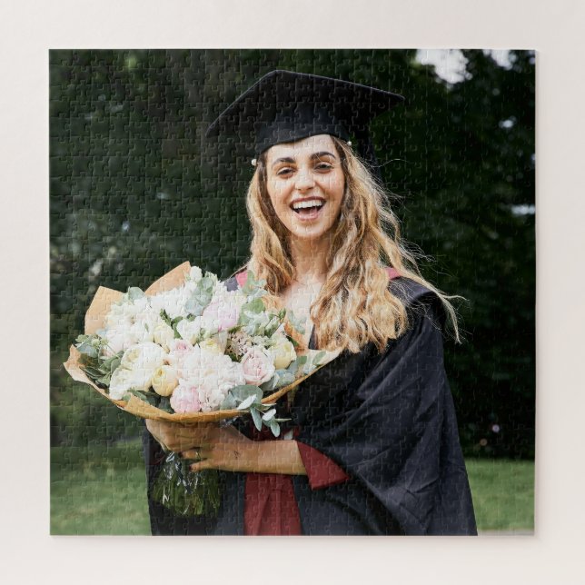 Create Your Own Custom Graduate Photo Jigsaw Puzzle (Vertical)