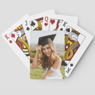 Create Your Own Custom Graduate Photo Playing Cards