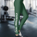 Create Your Own Custom Green<br><div class="desc">Create Your Own Custom Green Leggings.</div>